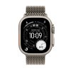 apple watch ultra 3 gps cellular 49mm natural titanium case with natural titanium milanese loop medium image1 big ies93841642