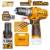 ingco cidli12202e aku sroubovak s priklepem vc 2ks baterie image1 big ies86114960