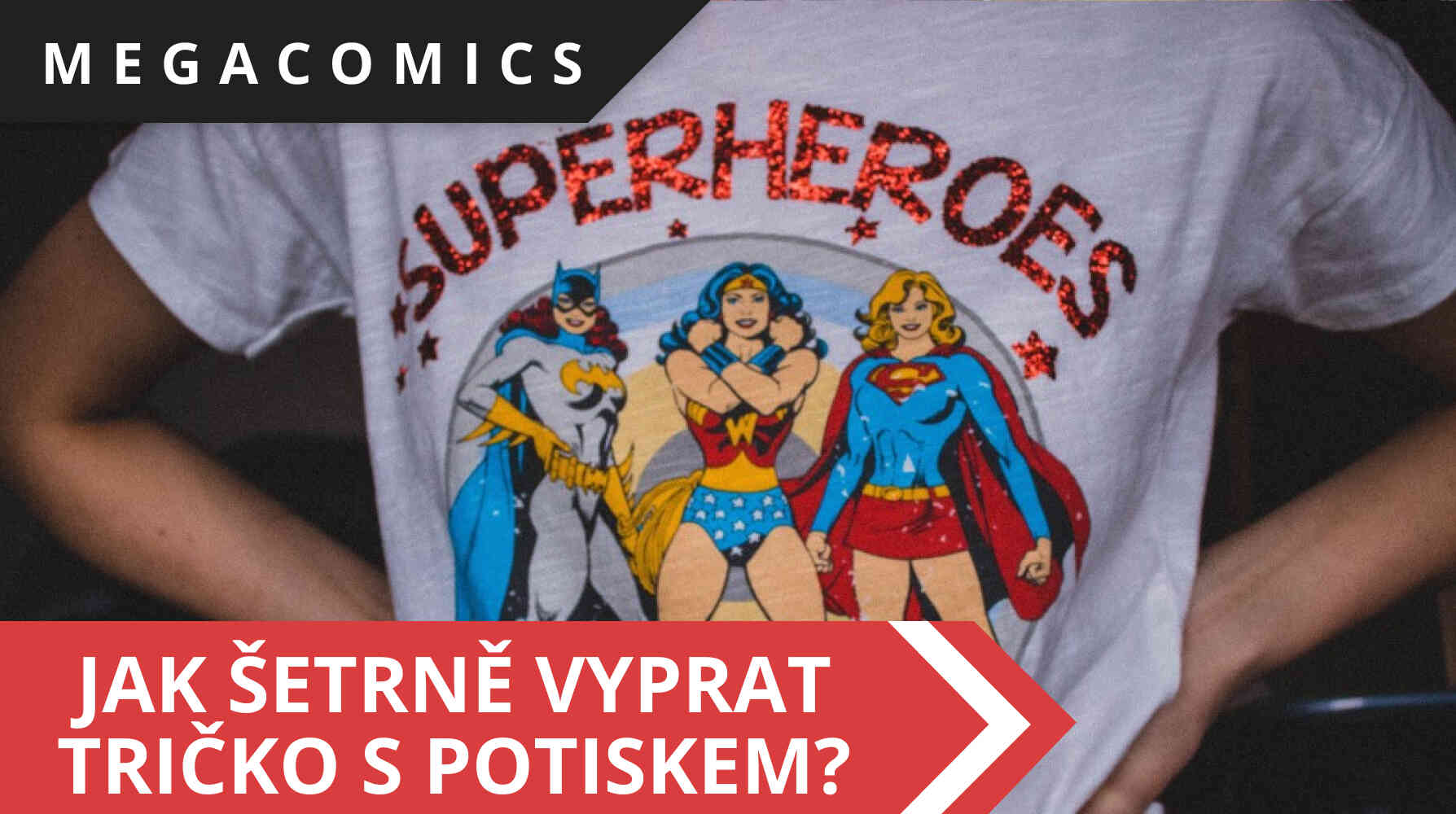 Jak vyprat tričko, mikinu či povlečení s potiskem?