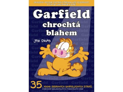 Garfield chrochtá blahem (č.35)