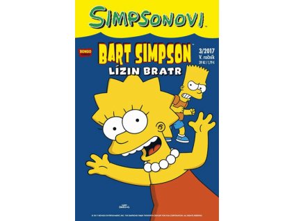 Simpsonovi - Bart Simpson 03/2017 - Lízin bratr