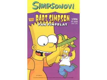 Simpsonovi - Bart Simpson 1/2016 - Pán pimprlat