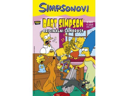 Simpsonovi - Bart Simpson 4/2017 - Originální samorost