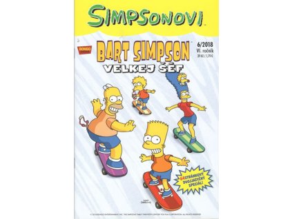 Simpsonovi - Bart Simpson 6/2018 - Velkej šéf