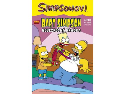Simpsonovi - Bart Simpson 8/2018 - Nebezpečná hračka