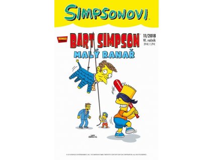 Simpsonovi - Bart Simpson 11/2018 - Malý ranař