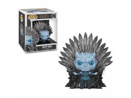 429305 figurka funko pop deluxe game of thrones s10 night king sitting on throne
