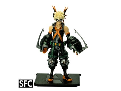 my hero academia figurine katsuki bakugo x2 metal foil