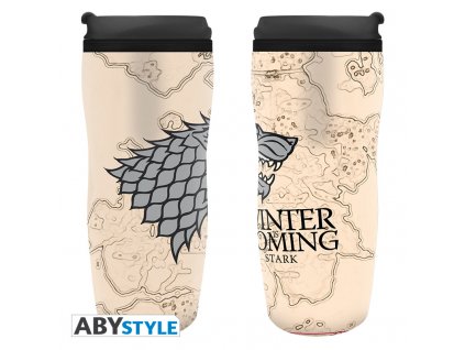 GAME OF THRONES - Travel mug "Winter is coming"*