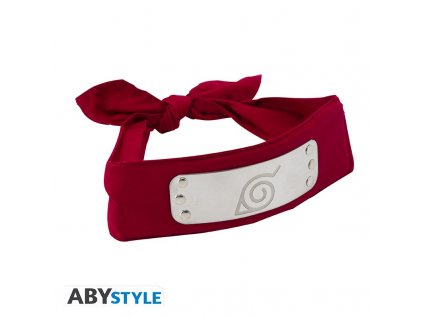 naruto shippuden headband red konoha