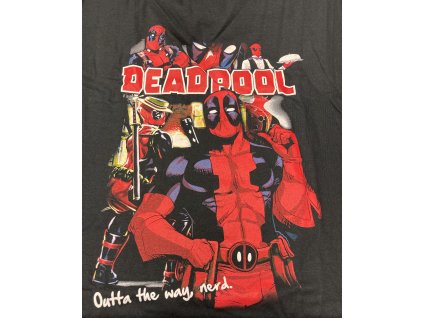 Pánské tričko Deadpool Homage černé