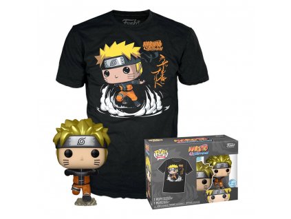 Figurka + Tričko Funko POP! Naruto - Běžící Naruto
