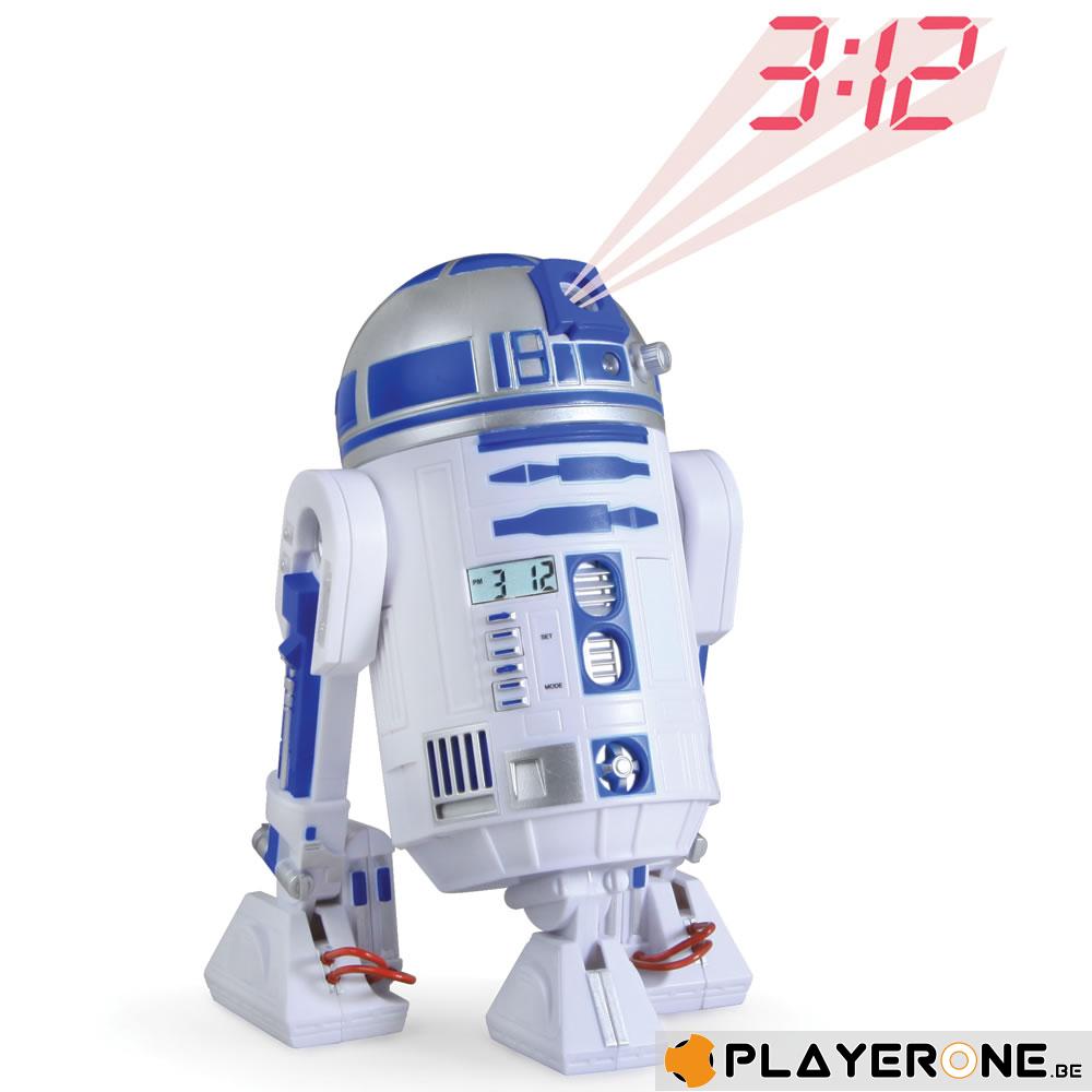 Projekční Budík STAR WARS - R2D2 [BEZ OBALU]