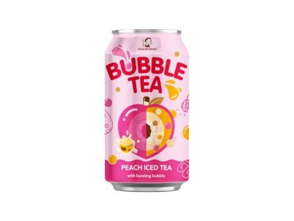 bubble tea broskev ledovy caj 320ml