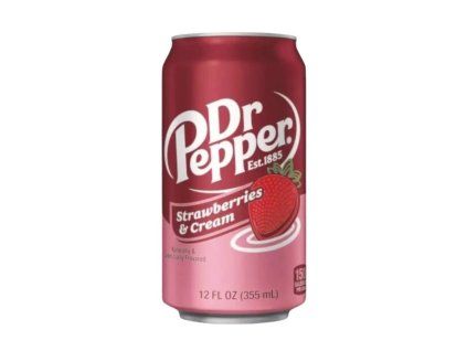 dr pepper cola limonada s prichuti jahoda 355ml