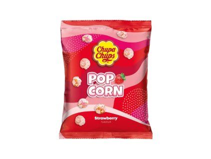 chupa chups popcorn jahoda 135g
