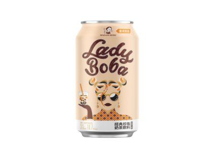 lady boba cerny caj bubble tea 315ml