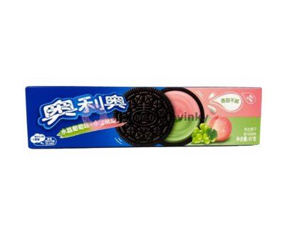 Oreo Sandwich Biscuit Grape and Peach 97g