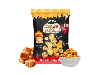hot chip popcorn spicy caramel 120 g