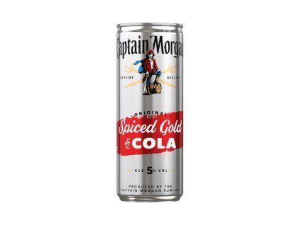 Captain Morgan Spiced Gold & Cola 250 ml