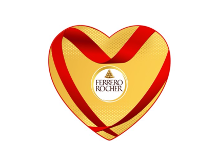 ferrero rocher heart 100g
