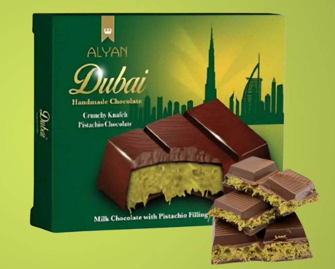 Dubajská čokoláda: Sladký hit TikToku, který vás dostane