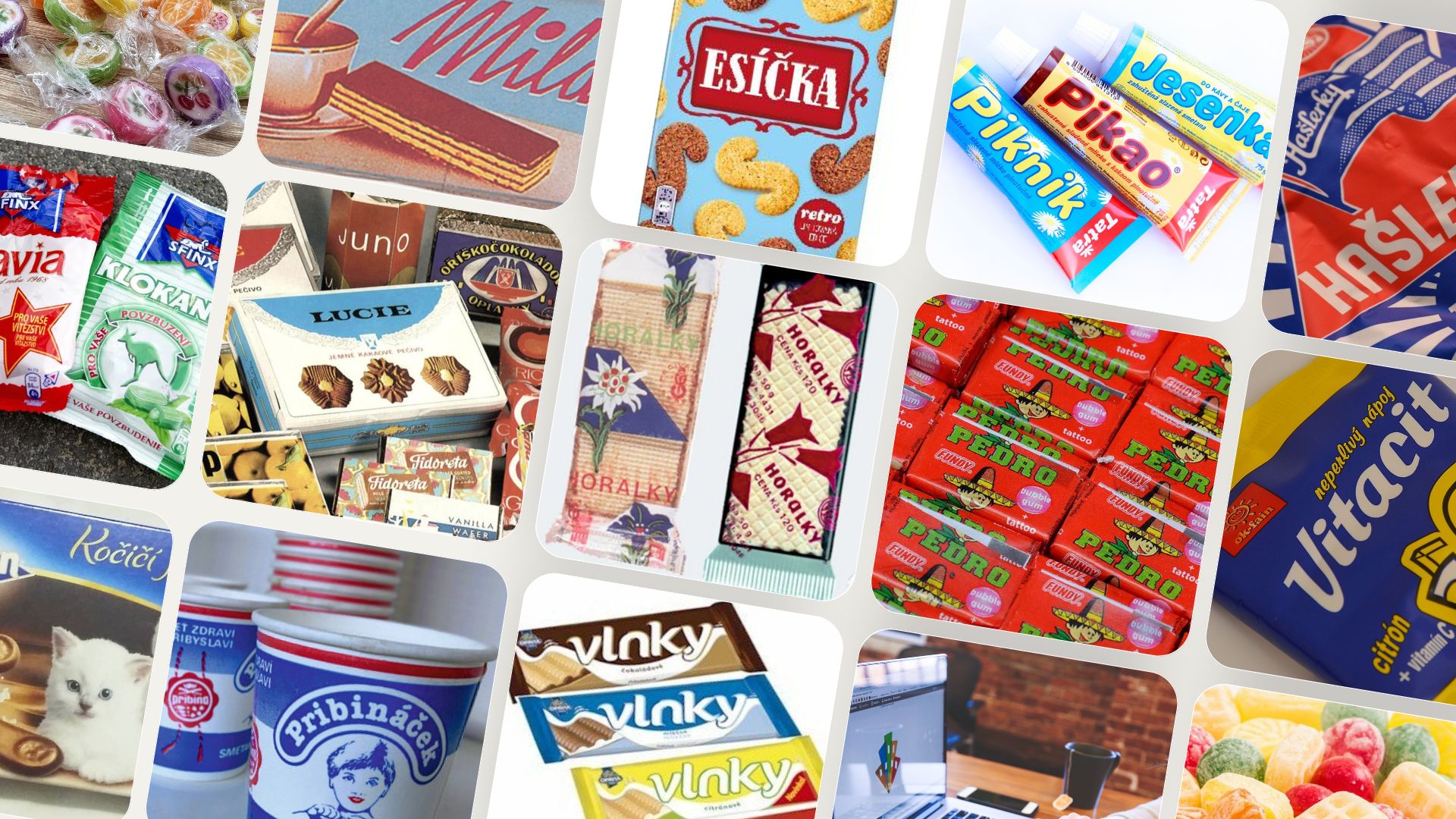 Retro sladkosti jako jeden ze způsobů, jak se vrátit do dětství