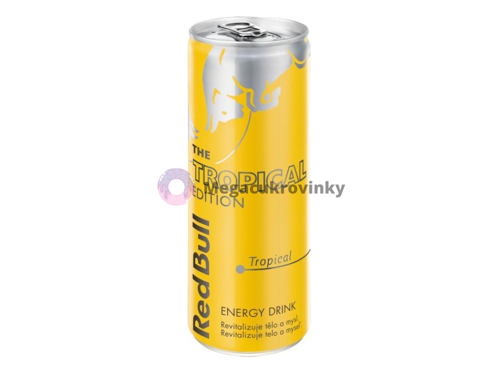 30831 red bull energy drink 250 ml tropical edition