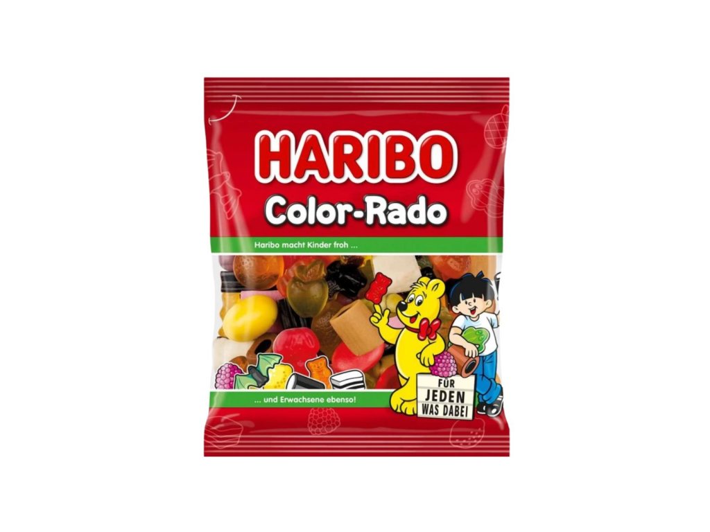 haribo color rado ovocne a lekoricove zele bonbony 175g