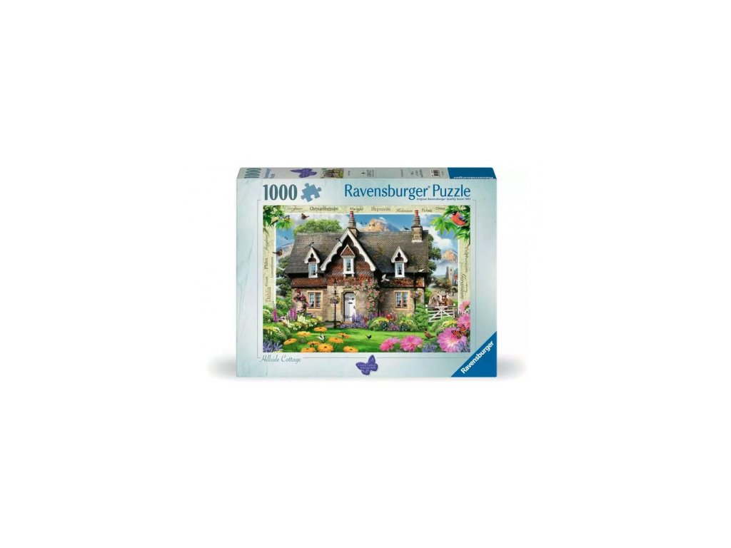 Ravensburger - Puzzle 1000 Country Cottage Hillside Cottage