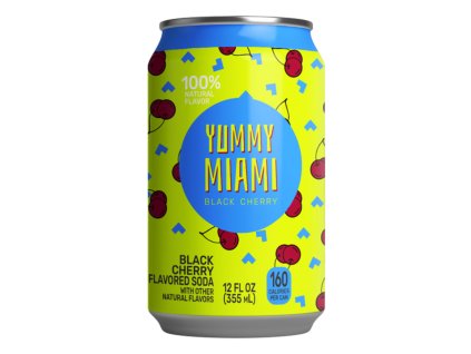 Yummy Miami Black Cherry 355ml
