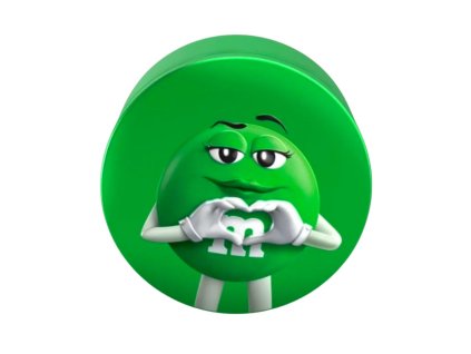 mms doza cokoladove bonbony 200g zelena