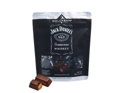 goldkenn pralinky s whiskey jack daniels 128g