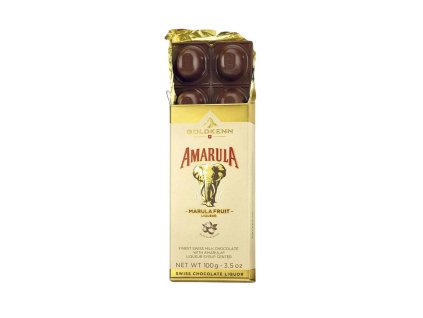 goldkenn mlecna cokolada s amarulovym likerem 100g