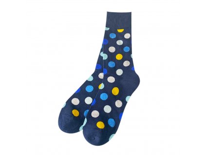Four Seasons ponožky Barevné puntíky, modré