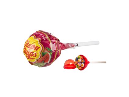 chupa chups mega lizatko cervene 180g