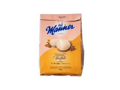 Manner Dortíky Čokoláda-karamel 400g