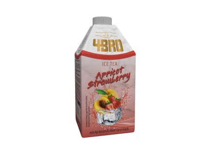 4bro ice tea merunka jahoda 500ml ledovy caj