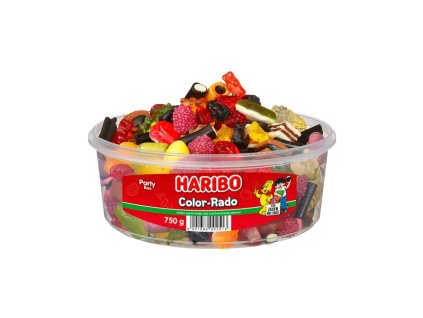haribo color rado ovocne zele bonbony 750g