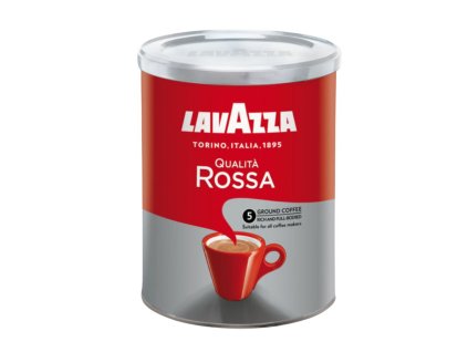 lavazza qualita rossa plechovka mleta kava 250g