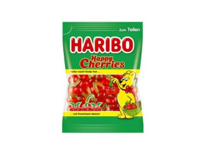 haribo happy cherries tresnove zele bonbony 175g