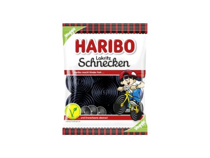 haribo lakritz schnecken lekorivoce zele bonbony 175g