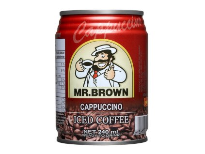 Mr. Brown Ledová káva Cappuccino 240 ml