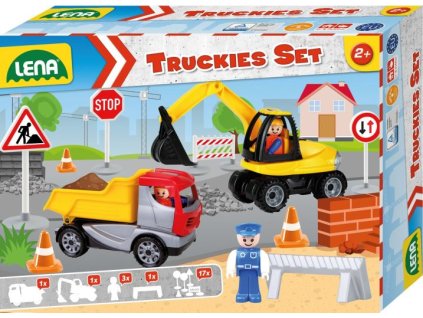 TRUCKIES SET STAVBA,okrasný kartón