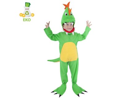 Dětský kostým dinosaurus - dráček - vel.(S) - EKO