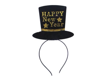 Čelenka - klobouček - HAPPY New Year- Silvestr