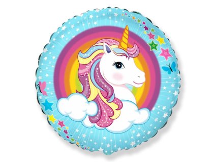 Balón foliový Jednorožec - UNICORN 45 cm