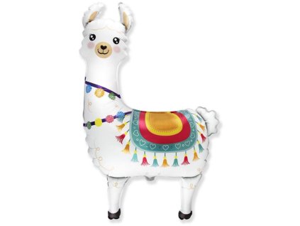 Balónek fóliový Lama - 60 cm