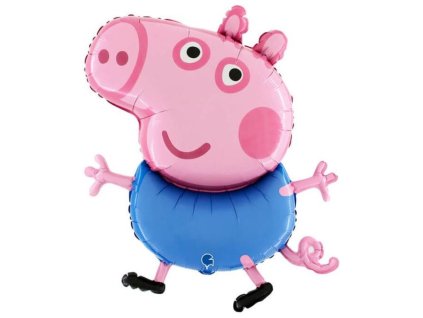 Foliový balónek  prasátko Peppa pig - George - 60 cm