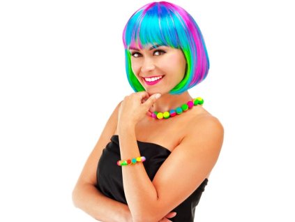 Paruka duha - duhová - rainbow - mikádo